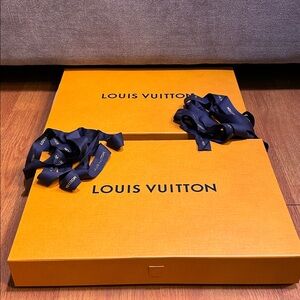 Louis Vuitton empty box.